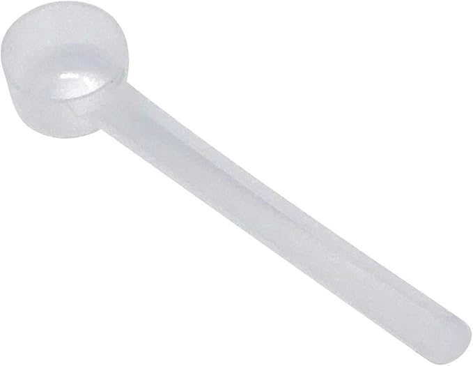 Supplement and Supply 2 Teaspoon (2/3 Tablespoon | 10 mL) Long Handle Rounded Scoop for Coffee, Protein Powder, Pet Food, Spices, Grains, Dry Goods – Food-Grade BPA-Free (Pack of 1)