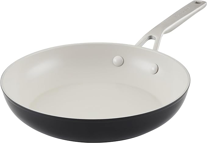 KitchenAid Hard-Anodized Ceramic Nonstick Frying Pan, 10-Inch