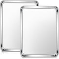 E-far Stainless Steel Baking Sheet Set of 2, 16” x12” x 1” Cookie Sheet Pan