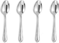 KEAWELL Premium Astra 4-Piece 5.8-Inch Dessert Spoon Set (4, Small Spoons)