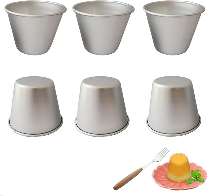 Proshopping Aluminum Small Popover Pans, Yorkshire Pudding Tin, Muffin Pan
