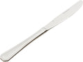 Winco 9 3/4" Victoria Stainless Steel Dinner Knifes (Set of 12)