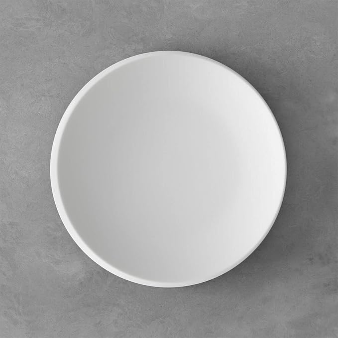 Villeroy & Boch NewMoon 12 Piece Dinnerware Set, White, Service for 4