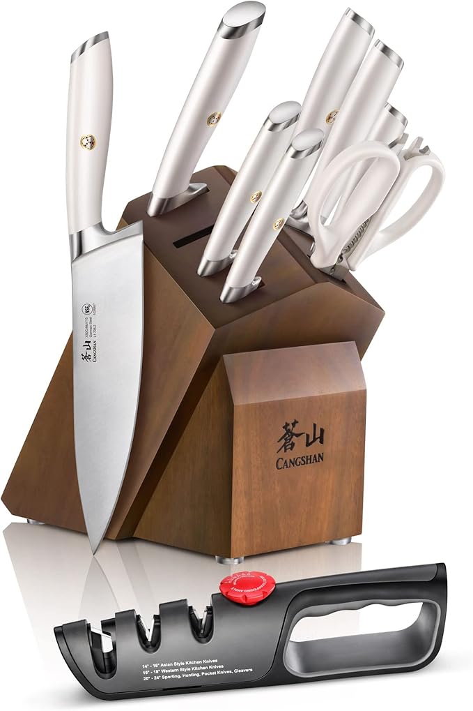 Cangshan L1 Series 10-Piece Knife Block Set
