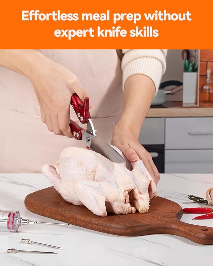 Brigii Kitchen Shears, Heavy Duty Poultry Shears, Detachable Scissors