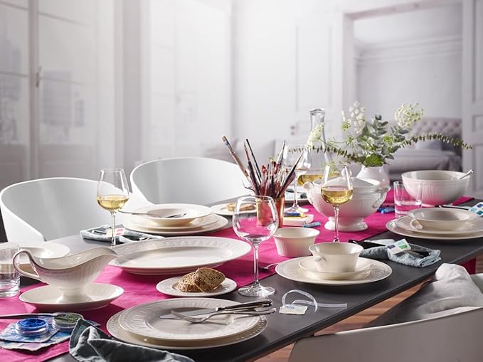 Villeroy & Boch Cellini 24 Piece Dinnerware Set, White