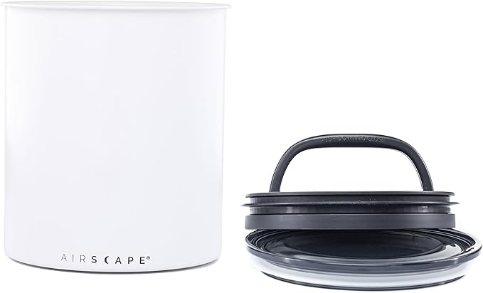 AirScape by Planetary Design | 2.2 lbs Coffee Storage | Matte White