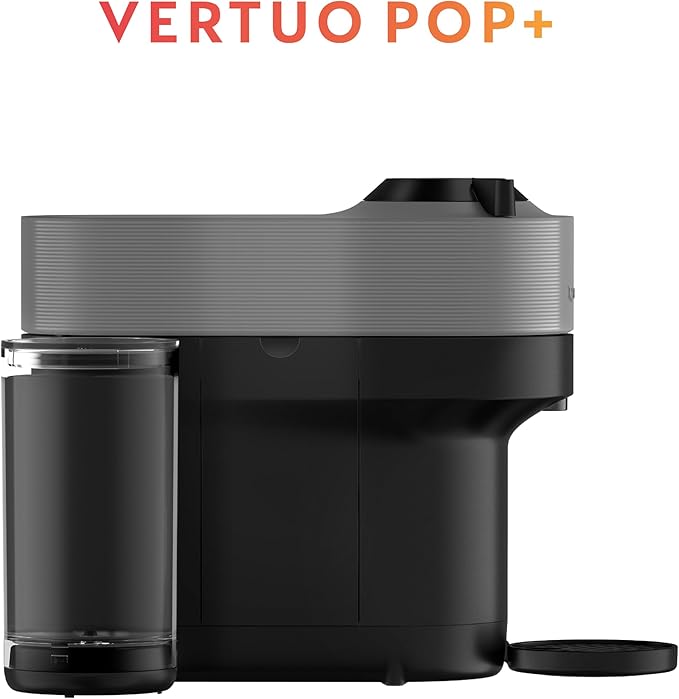 Nespresso Original Vertuo Pop+ Coffee & Espresso Maker by Breville, Grey
