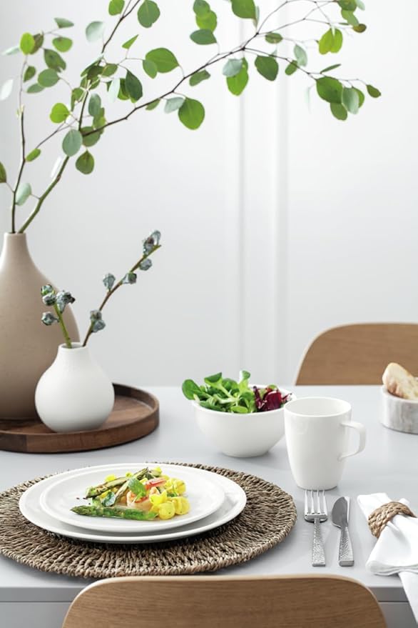 Villeroy & Boch Artesano Original 16 Piece Dinnerware Set, Creamy White