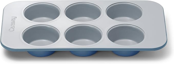 Caraway Non-Stick Ceramic-Coated 6-Cup Muffin Pan