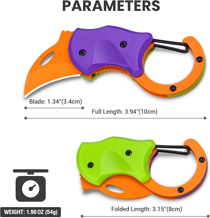 FUNBRO Small Pocket Knife for Men, Edc Knives Tool