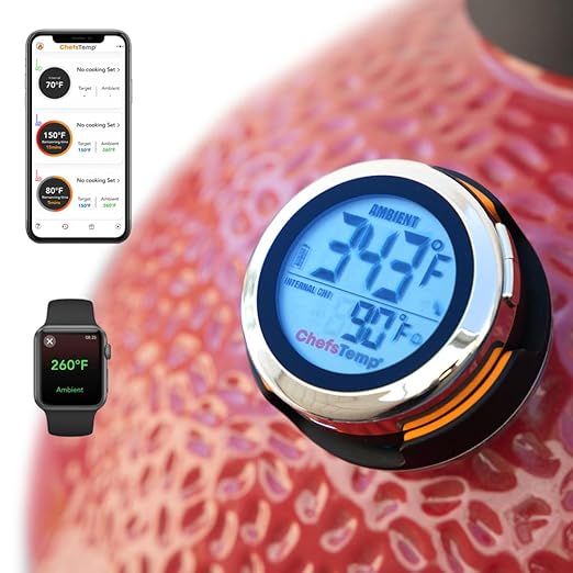 ProTemp S1 Patented Smart Grill Gauge Thermometer Hub Wi-Fi and Bluetooth