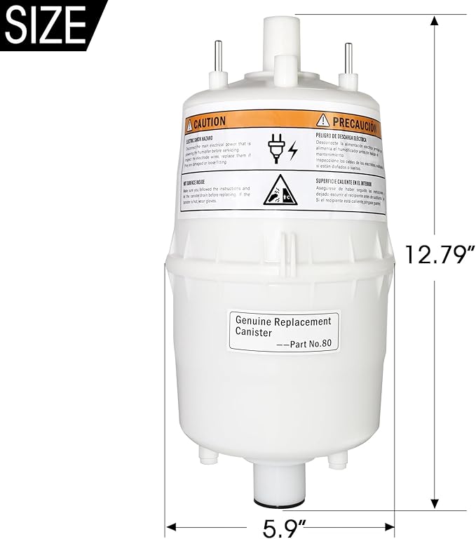 80 Replacement Canister for AprilAire 800 Steam Humidifier Models 800,865