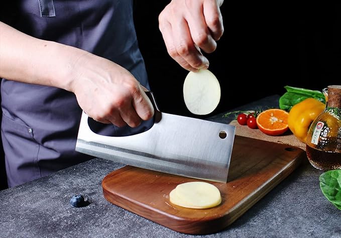 HIDAMOS Meat Cleaver Knife Japanese Chef Knife for Vegeable Meat Cutting