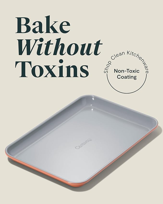 Caraway 9x13" Non-Stick Ceramic Small Baking Sheet