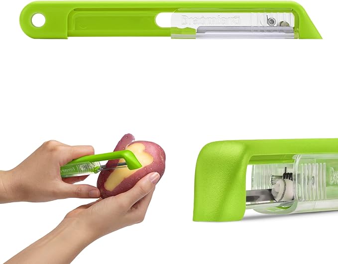 Dreamfarm Sharple Self-Sharpening Vegetable Peeler - Kermit Green