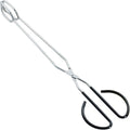 HINMAY Extra Long Scissor Tongs 16-Inch Stainless Steel Barbecue Grilling Tongs