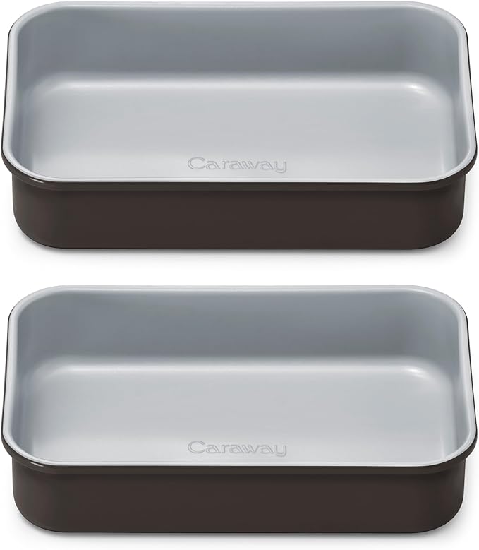 Caraway Non-Stick 9" x 6.5" Small Rectangle Baking Pan Duo