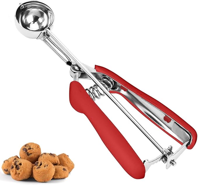 Small Cookie Scoop, 2.5tsp/12.5ml/0.5oz, #70 Cookie Scoops for Baking
