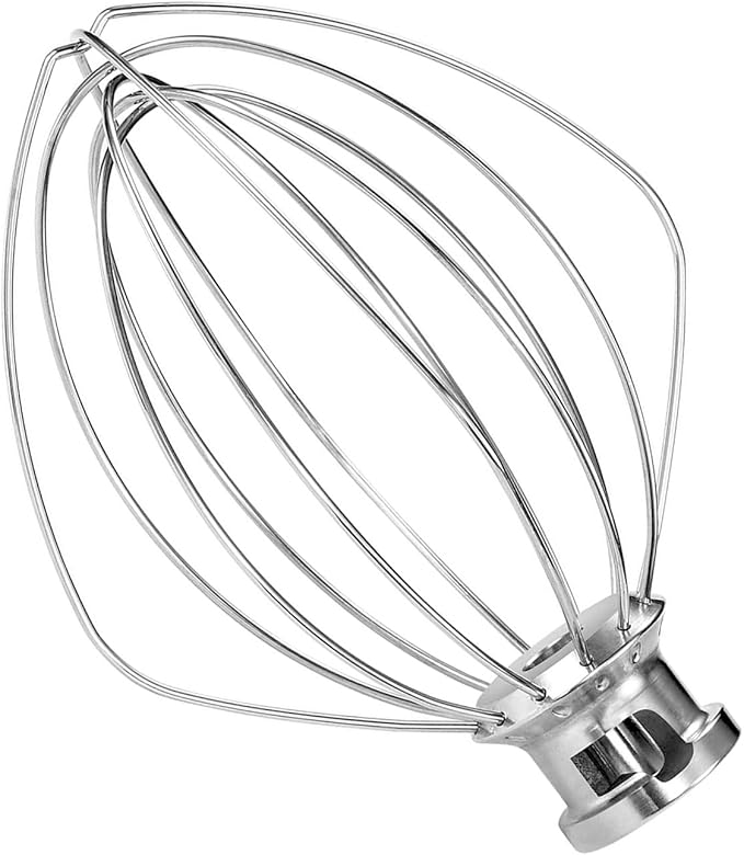Stainless Steel KN256 Whisk for KitchenAid 6 Qt Bowl-Lift Stand Mixer