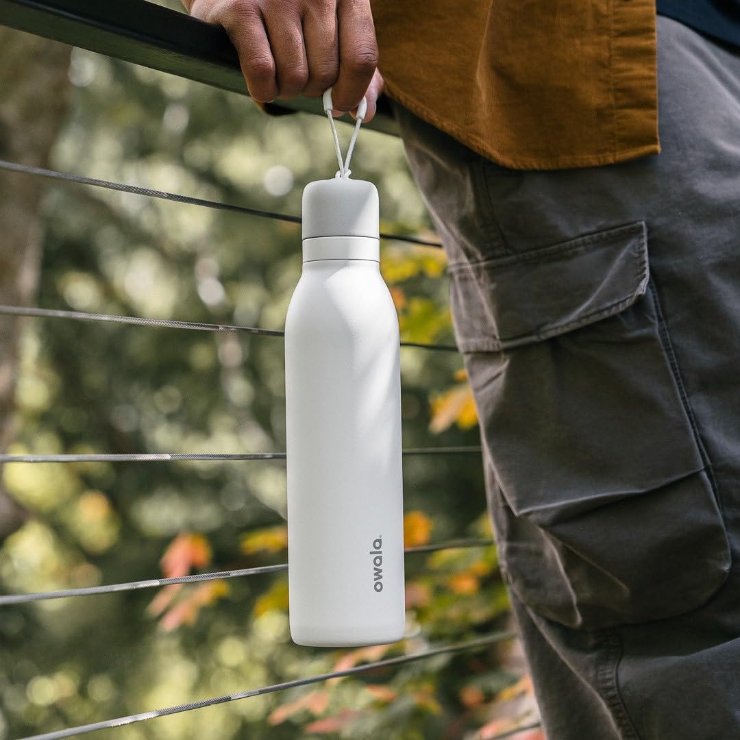 Owala FreeSip Twist Stainless Steel Water Bottle 24 oz Sweet Pea