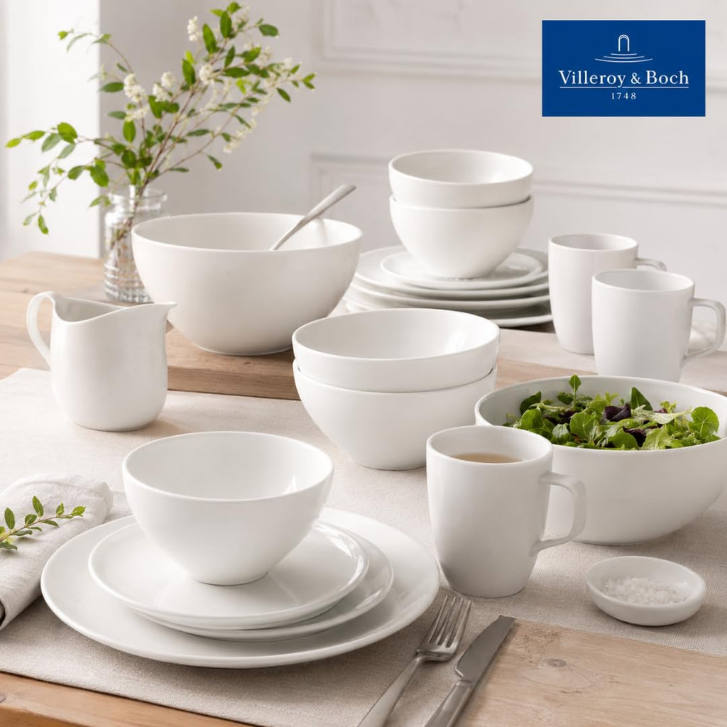 Villeroy & Boch Artesano Original Rice Bowls, Creamy White, Set of 4