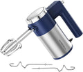 CHIDOLL 600W Hand Mixer, 5-Speed Electric Hand Held Mixer for Baking, Lightweight Stainless Steel Hand Beaters *2 & Dough Hooks*2 with Eject Button, Kitchen Mixer for Cream, Cookies, Dough