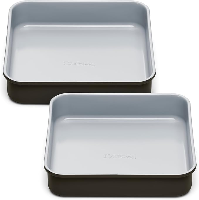 Caraway 9" Non-Stick Ceramic-Coated Square Pan Set