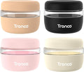Tronco 16 oz Glass Food Storage & Lunch Bowl Containers with Airtight Lids