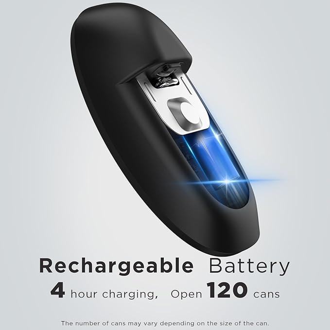 Canslab Ultrablade PRO Electric Can Opener,USB Rechargeable,Smart Auto Stop