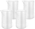 Gartful 700ml Extra Large Silicone Cups, 23OZ Reusable Resin Measuring Cups for Epoxy, Jewelry Casting Molds, Acrylic Paint Pouring, Waxing, DIY Craft Project, 4PCS