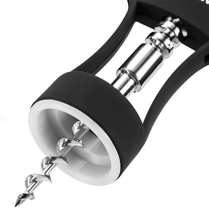 Beneno Wine Opener with Stainless Steel Wine Foil Cutter, Midnight Black