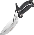 SLEMOON Heavy Duty Kitchen Shears,Poultry Shears with Safety Lock,Black