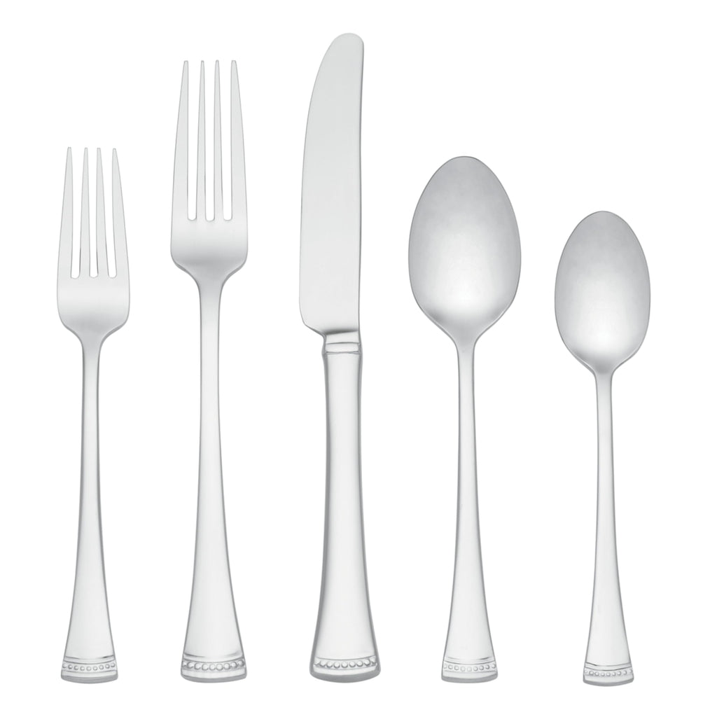 Lenox Portola 20-Piece 18/10 Silverware Set for 4, Flatware