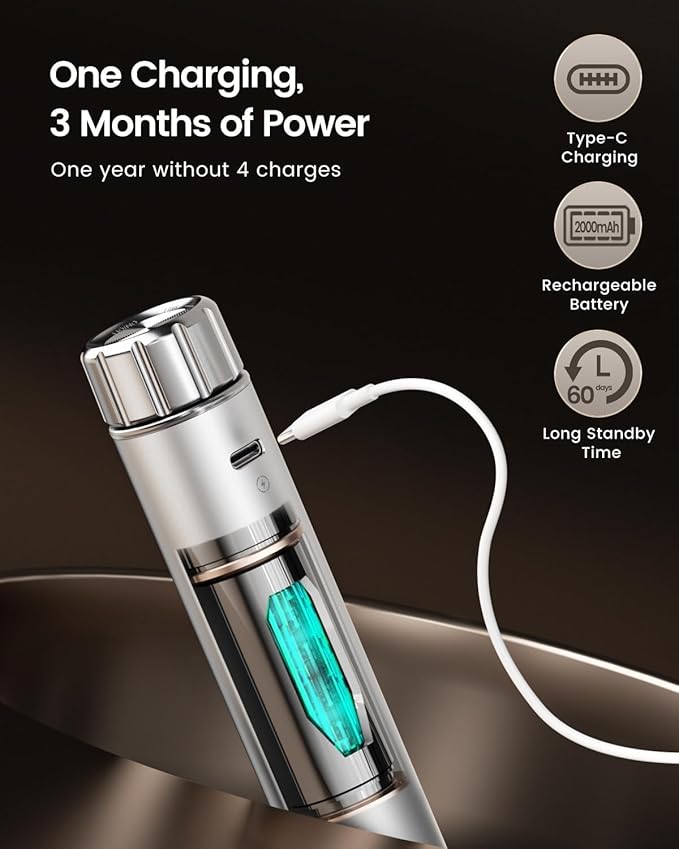 Maestri House LunaFro Max Rechargeable Milk Frother,Stepless Speed Control