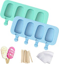 Popsicles Molds, Ozera 2 Pack Homemade Cake Pop Molds Cakesicle Maker Set