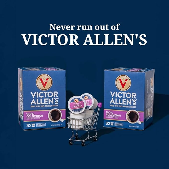 Victor Allen's Coffee Variety Pack, 120 Count, Single Serve Coffee Pods for Keurig K-Cup Brewers