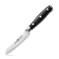 Klaus Meyer High Carbon Steel 3.5 Inch Paring Knife For Fruits (Black)