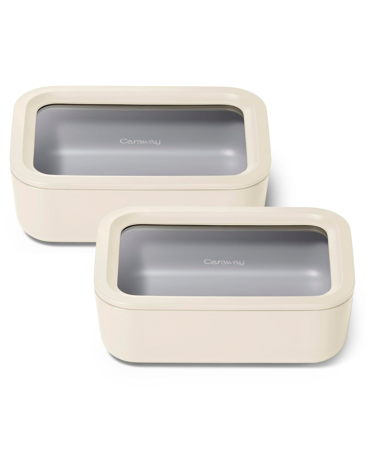 Caraway 6-Piece Glass Food Storage Container Set