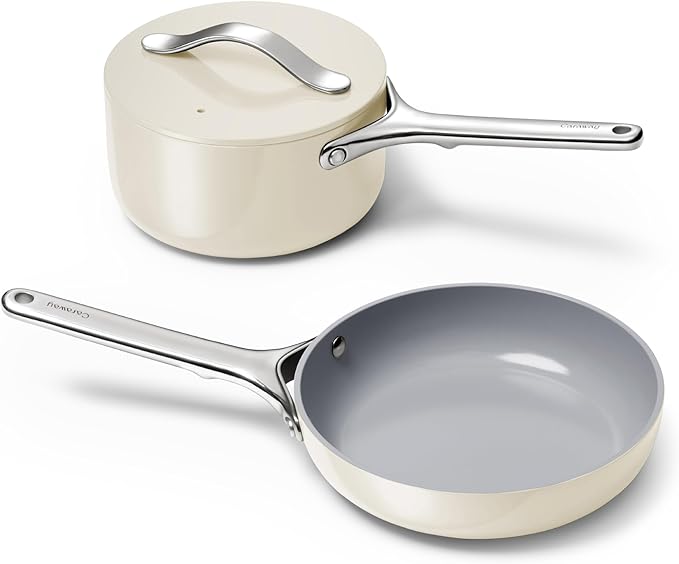 Caraway Non-Stick Ceramic Mini Cookware Set