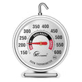 KT THERMO Oven Thermometer150-600°F, Oven Grill Fry Chef Smoker Analog Thermometer Instant Read Stainless Steel Kitchen Cooking Thermometer (1)