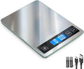 BakFee Rechargeable Food Scale, 33lb Kitchen Scale with 1g Precision, Black
