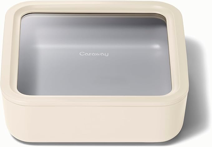 Caraway Glass Food Storage Container with Lid