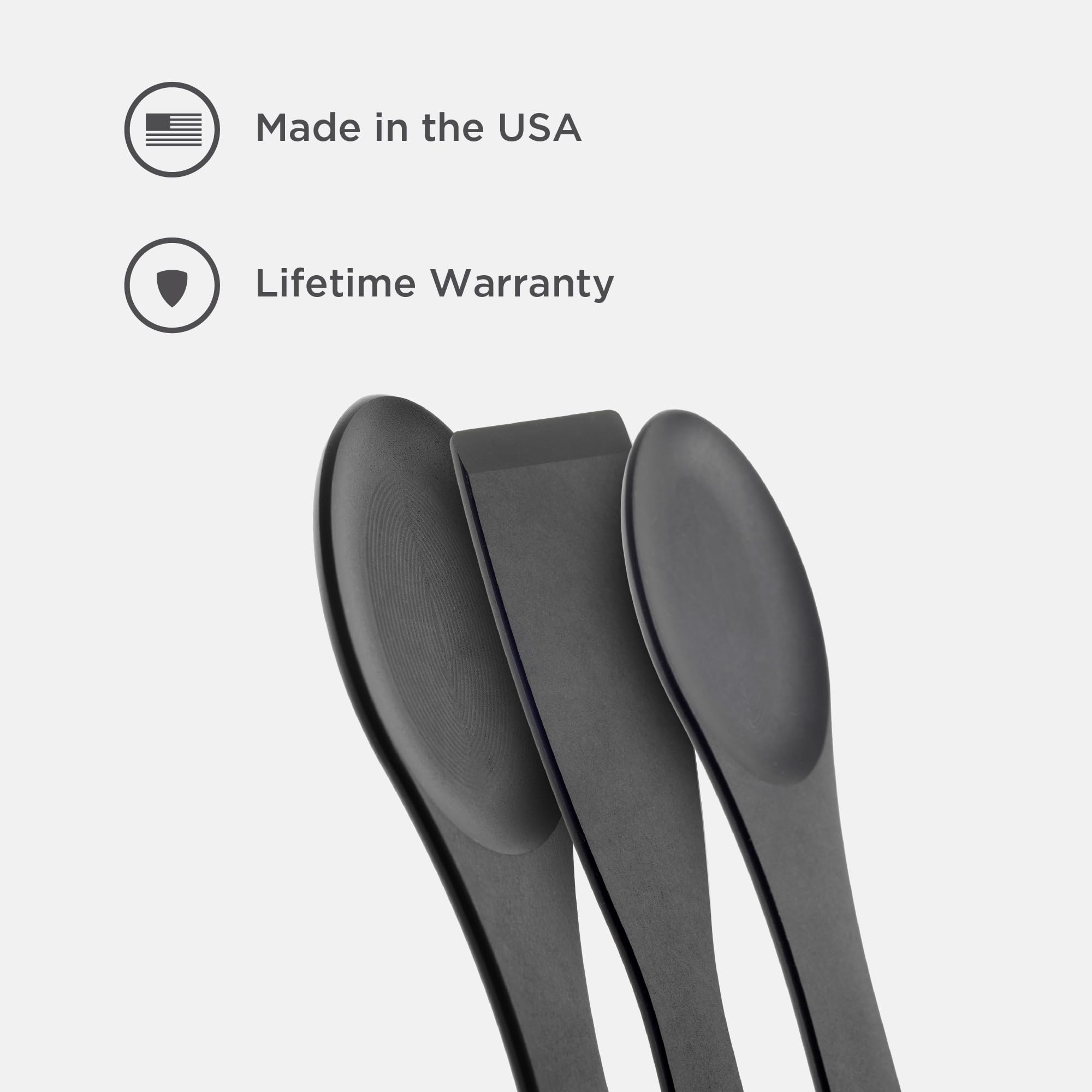 Epicurean Kitchen Series Utensils Angled Turner, Spatula and Saute Tool - Dishwasher Safe, Non-Toxic and Made in the USA,Slate