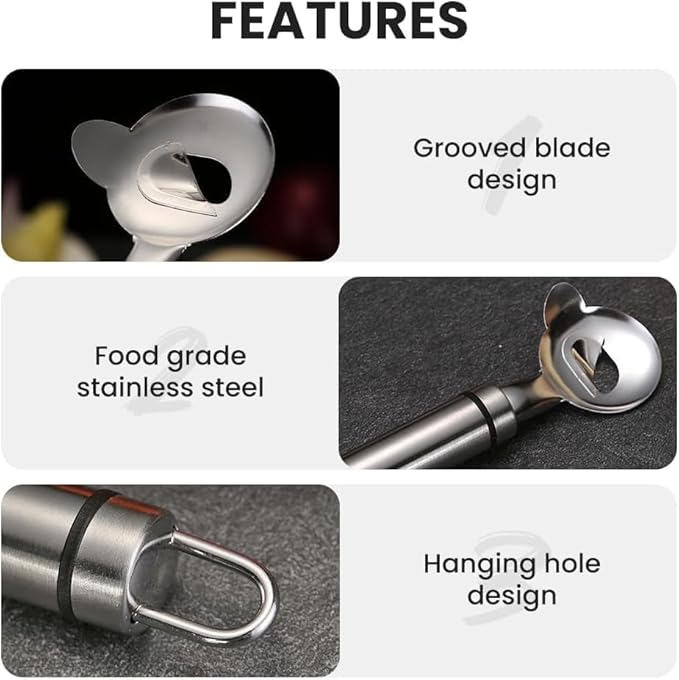 Cactus Peeler Tool, 2 Pack, Stainless Steel