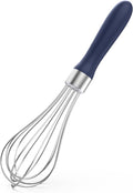U-Taste Wire Whisk for Cooking, 18/10 Stainless Steel Wisk, S/Midnight Blue