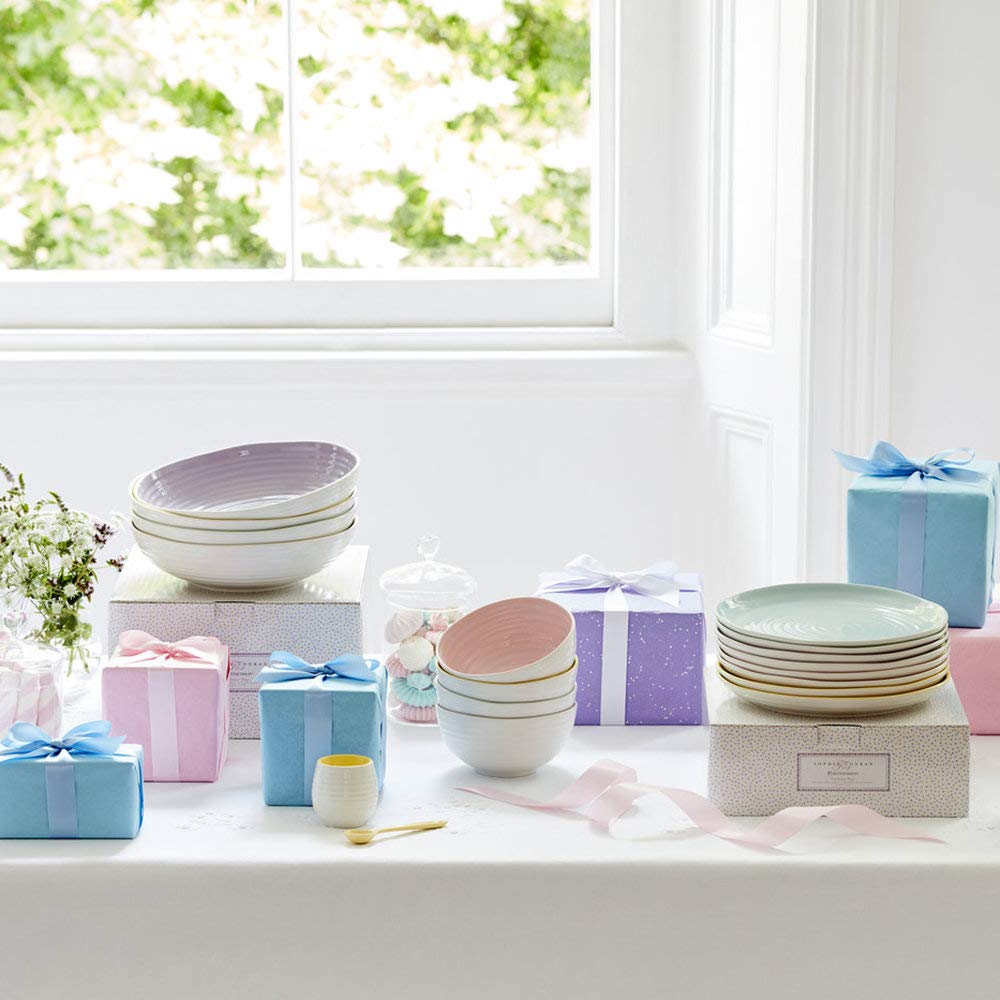 Portmeirion Sophie Conran Celadon Pasta Bowl, Set of 4