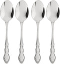 Oneida Dover Teaspoons Silverware Set for 4, Flatware