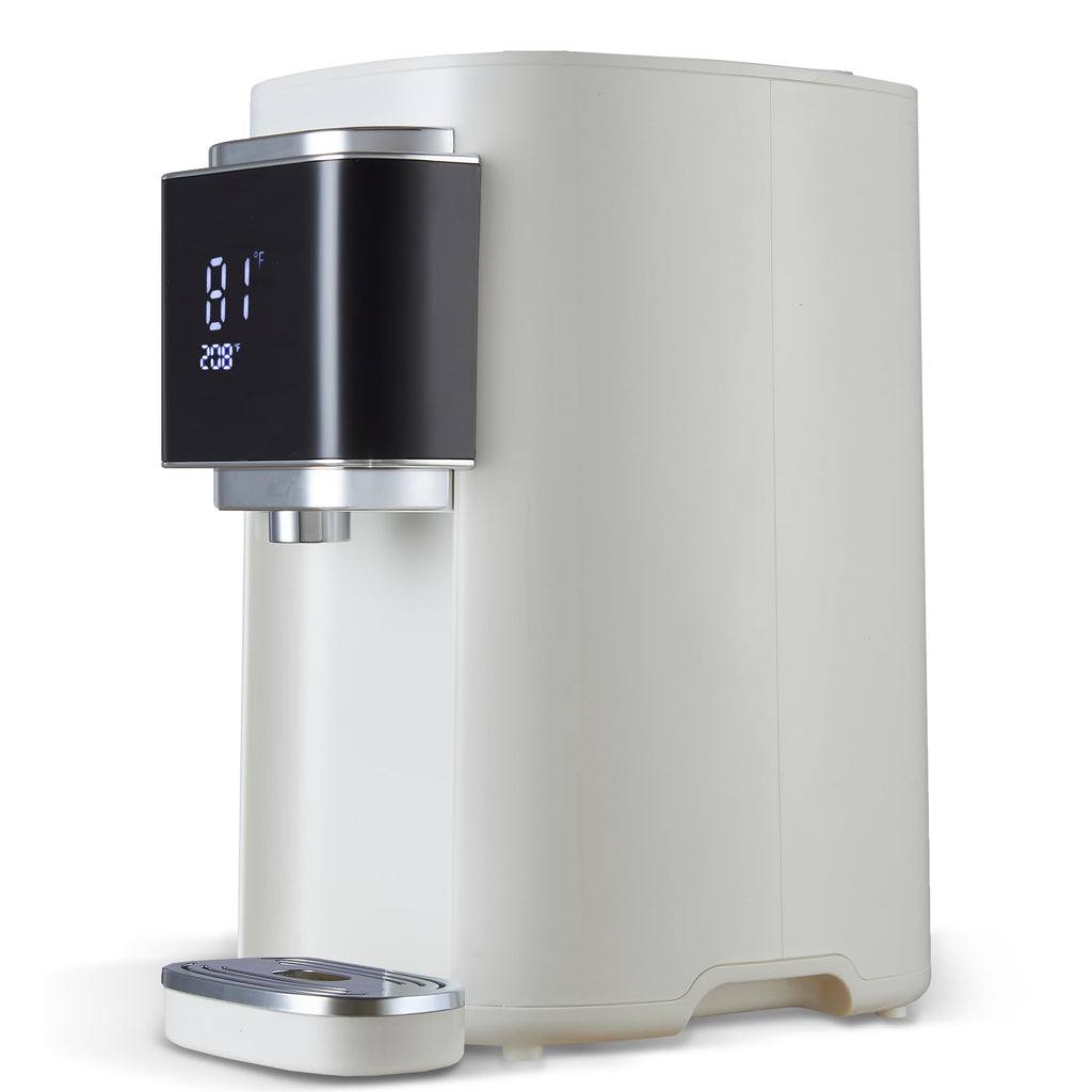 OCTAVO Water Boiler & Warmer 5 Liter, 304 Stainless Steel Water Tank, 700 Watt 6 Adjustable Water Temperature, LCD Touch Control Screen, Child Lock with Water Shortage Indicator
