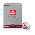 illy Coffee K Cup Pods, Intenso Dark Roast, 20 Count, 1 Pack